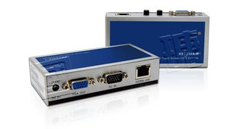 触控屏幕acafa ket330a vga usb audio 延长器 300m